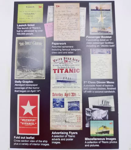 Titanic Memorabilia Pack