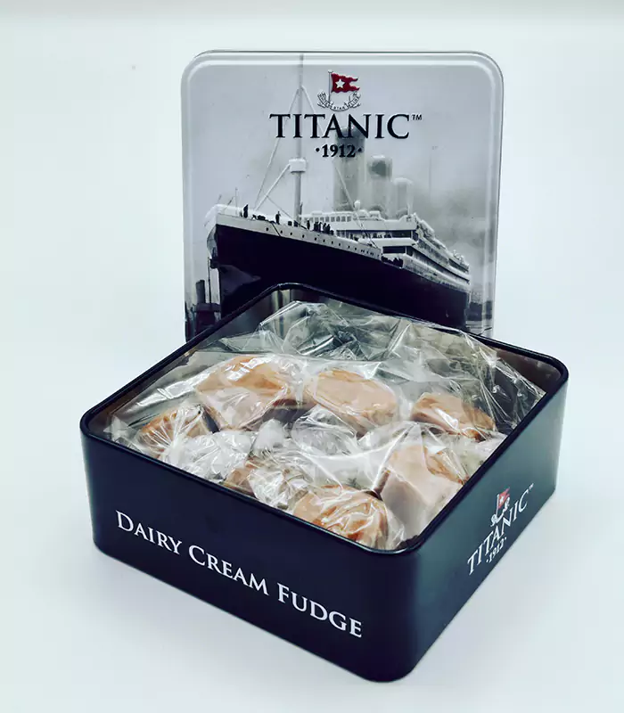 Titanic Tin with Dairy Cream Fudge