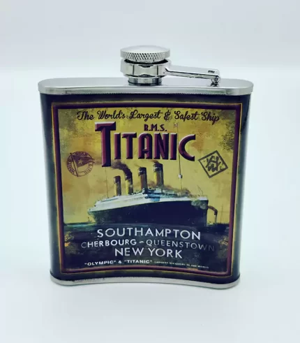 Titanic Hip Flask 6oz