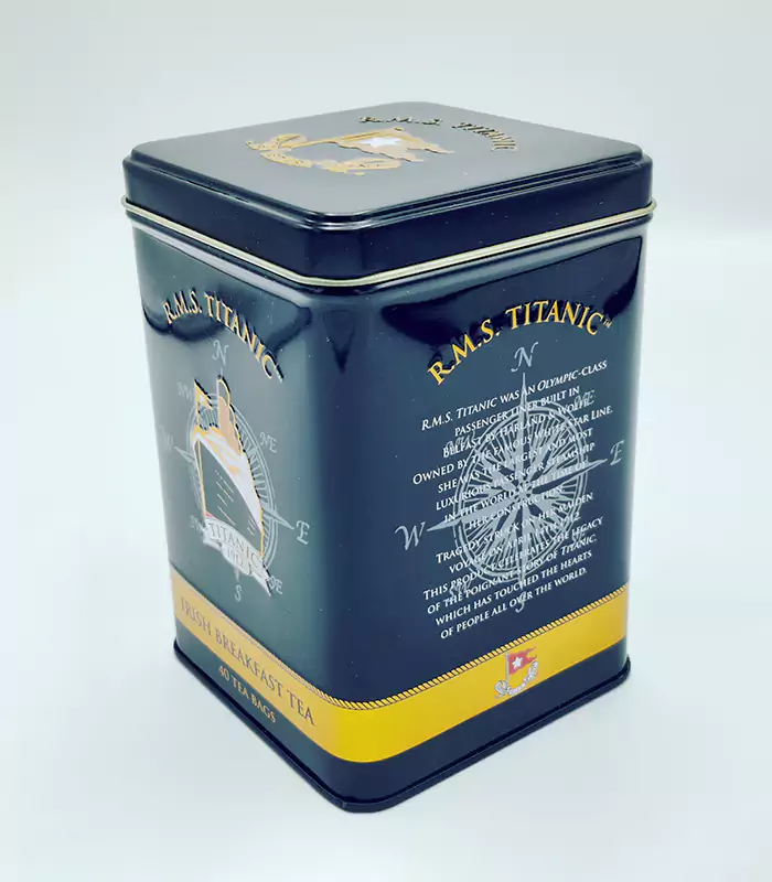 Titanic Tin with Irish Breakfast Tea