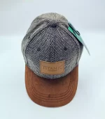 Titanic Tweed Baseball Cap - Brown