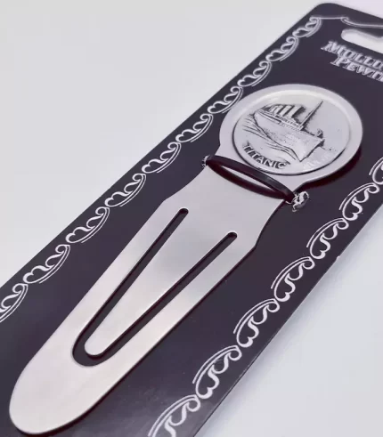 Titanic Embossed Pewter Bookmark