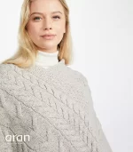 Beige Poncho