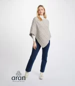 Beige Poncho