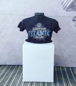 Black Titanic Nautical T-Shirt