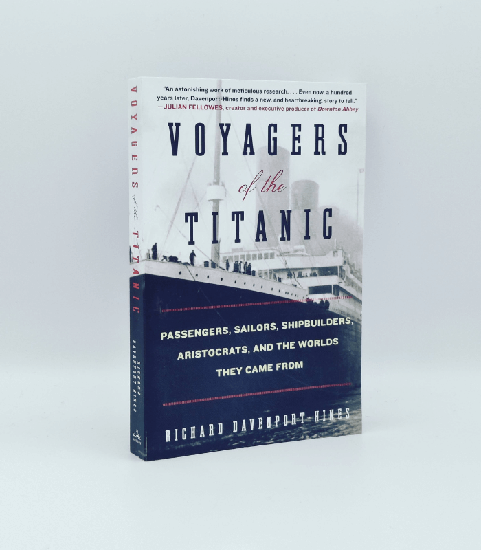 Voyagers of the Titanic Book Front
