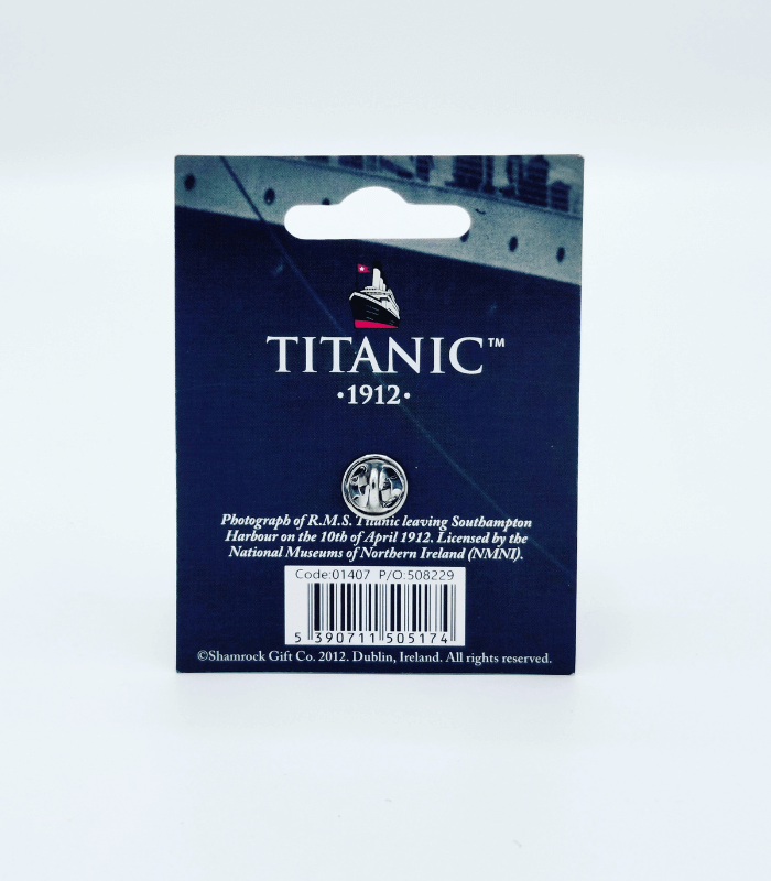 Titanic Lapel Pin Back