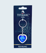 Heart of the Ocean Titanic Keyring