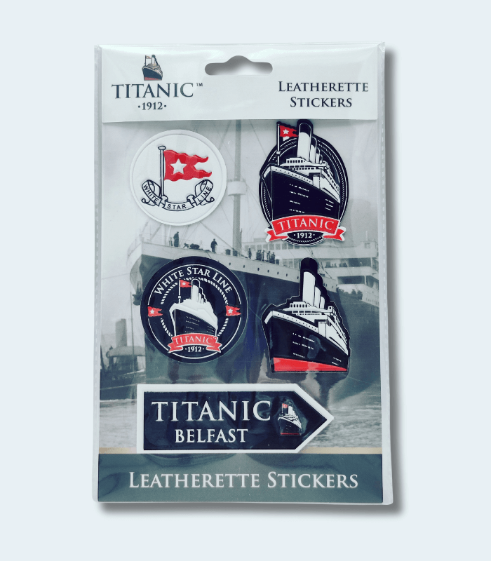Titanic Leatherette Stickers Set