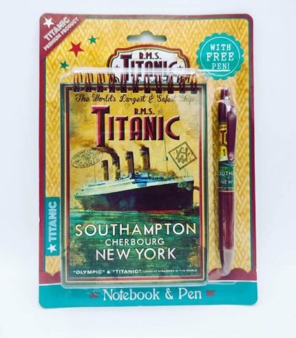 Titanic Notebook & Pen